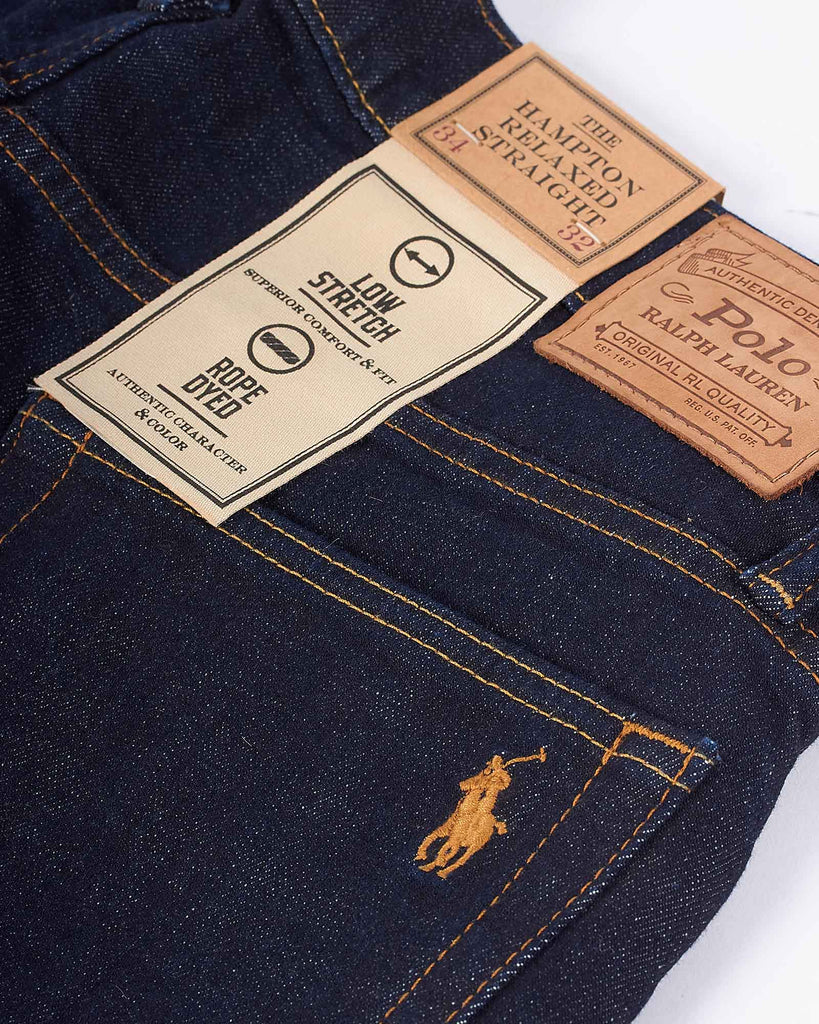 Hampton Relaxed Jeans Blå