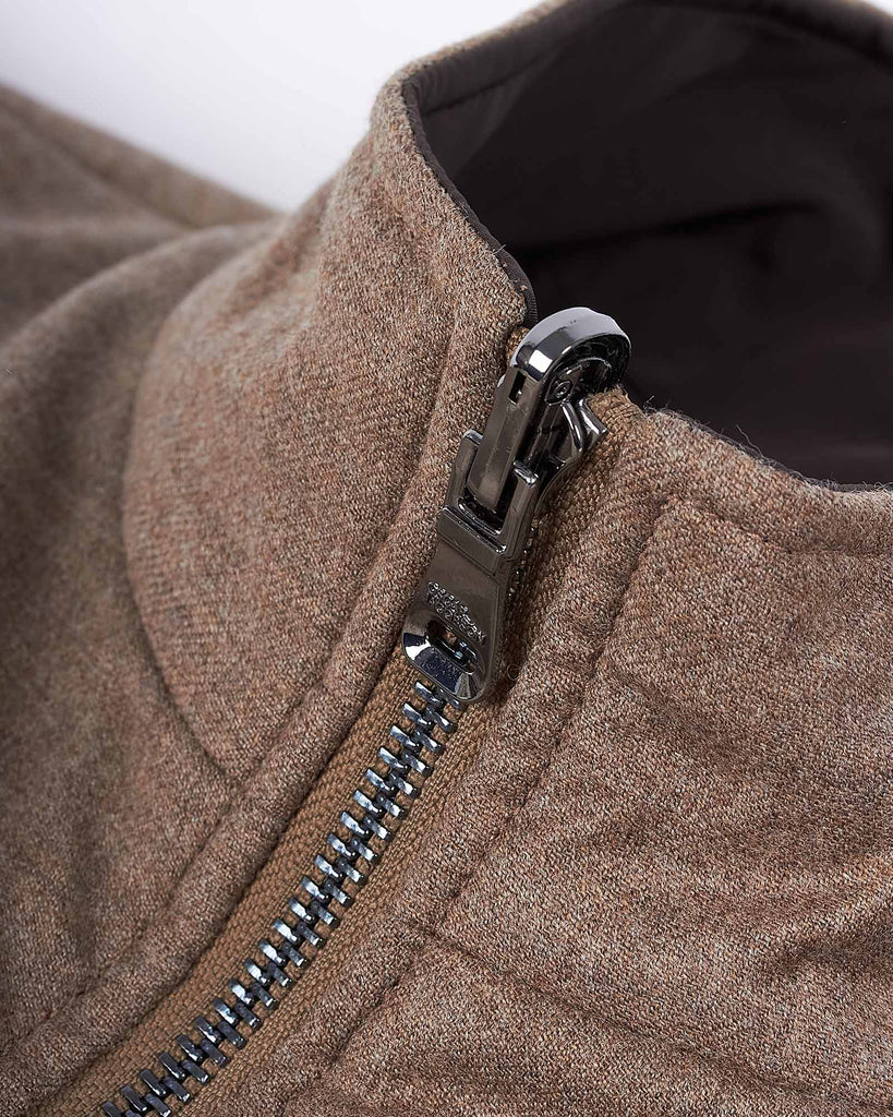 Reversible Padded Vest Brun