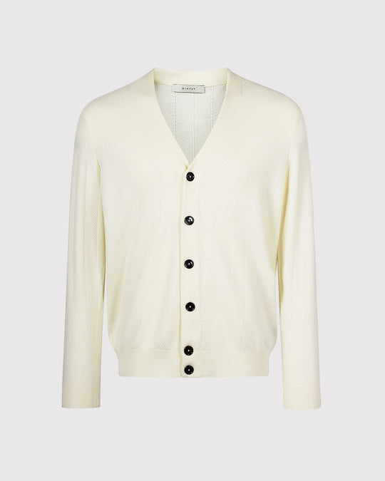 Cardigan Punto Creme