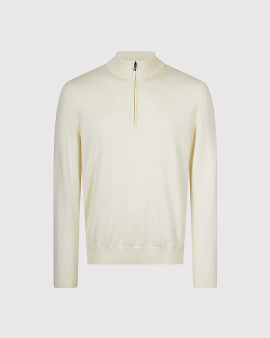 Lupetto Mezza Zip Creme