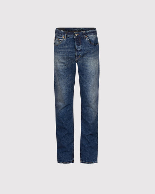 Bray Raw Jeans Blå