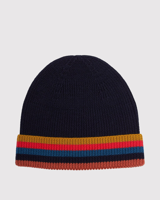 Beanie Artist Rib Blå