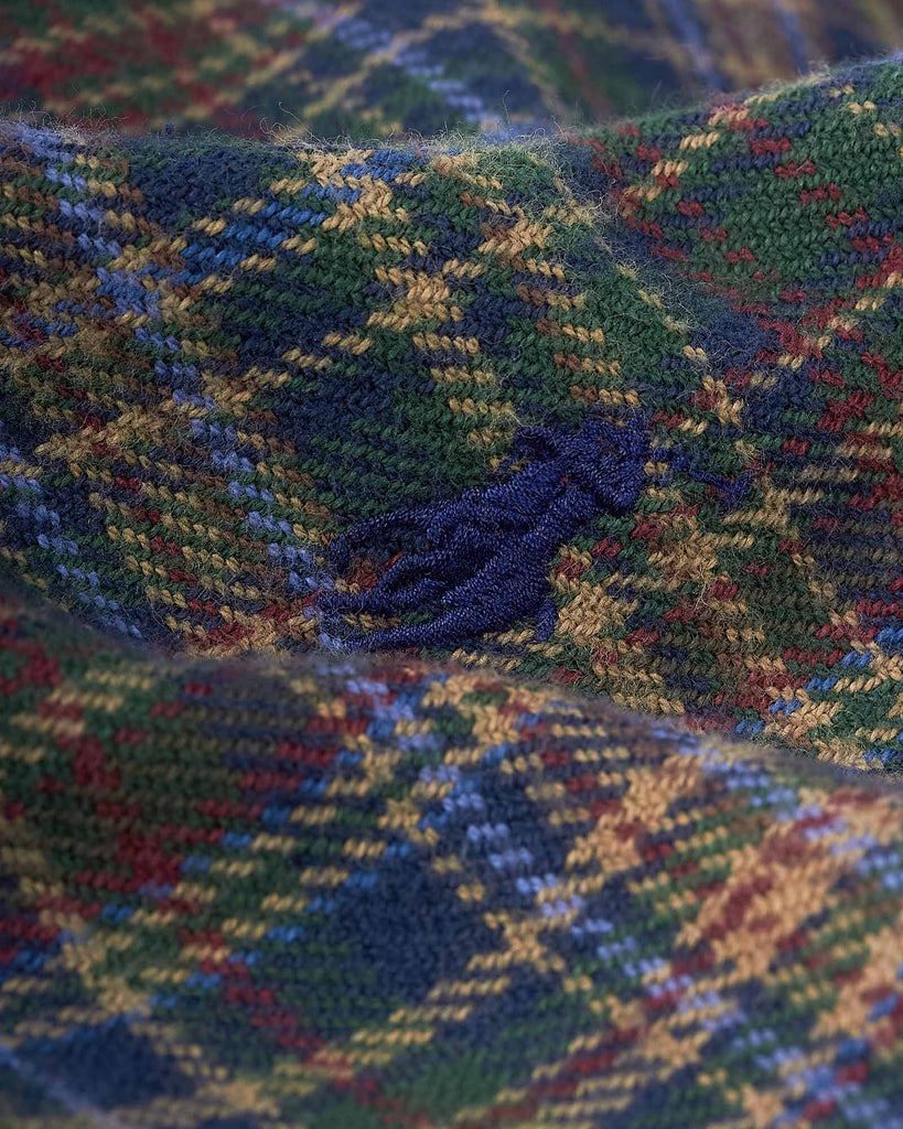 Brushed Flannel Skjorte Grøn