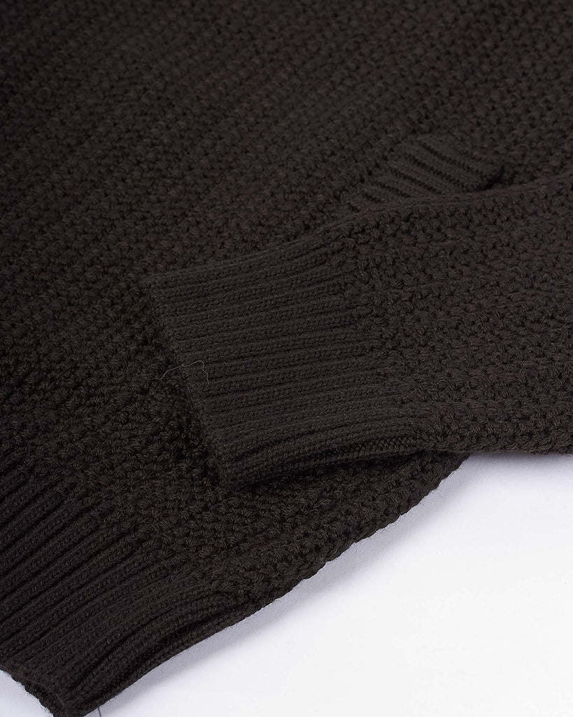 Lupetto Cardigan Brun