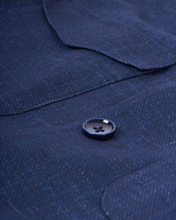 Overshirt Jersey Safari Blå