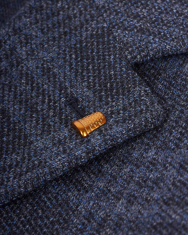 Jersey Check Blazer Sand