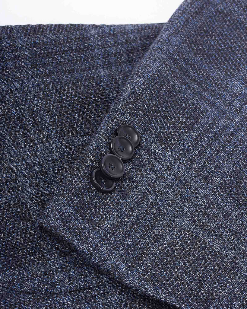 Jersey Check Blazer Sand