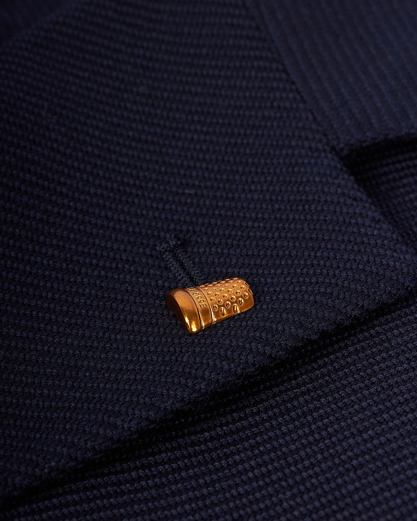 Structure Blazer Blå