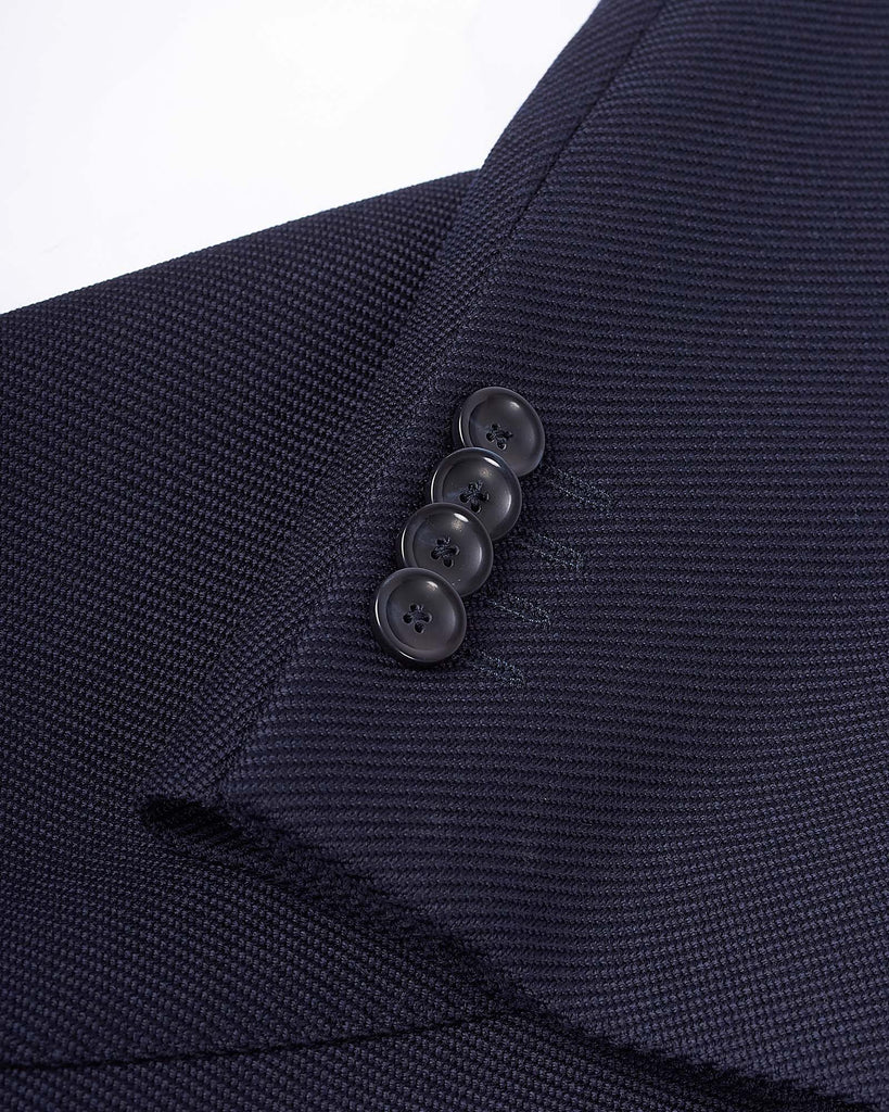 Structure Blazer Blå