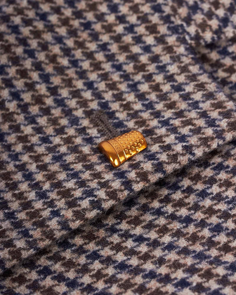 Houndstooth Blazer Brun