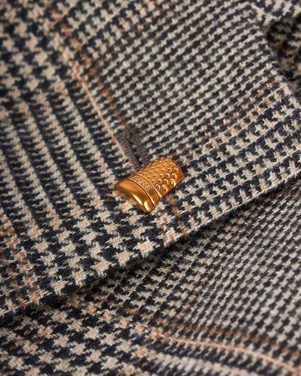 Check Blazer Brun