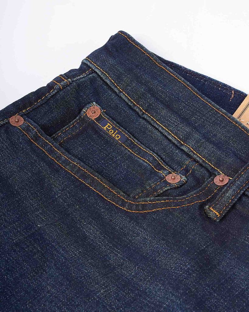 Hampton Wash Relaxed Jeans Blå