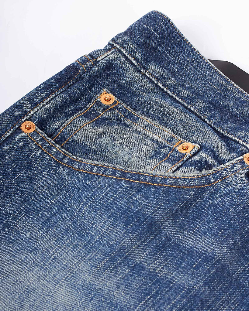 Bray Raw Jeans Blå