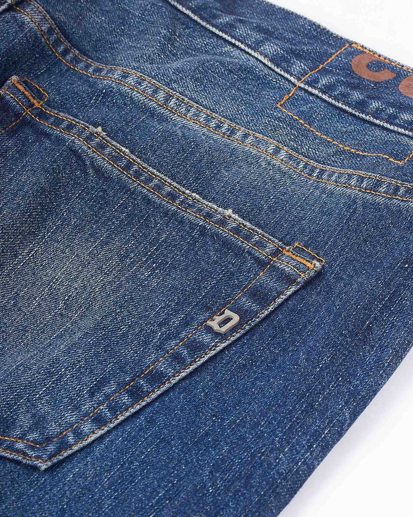 Bray Raw Jeans Blå