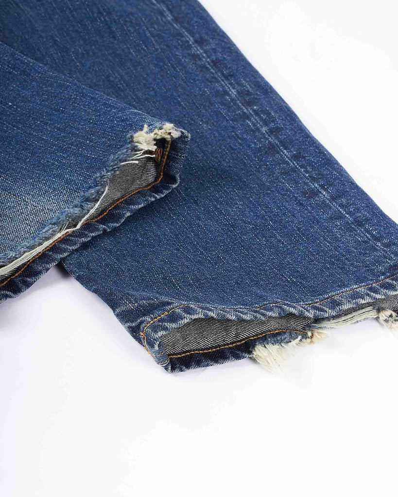 Bray Raw Jeans Blå