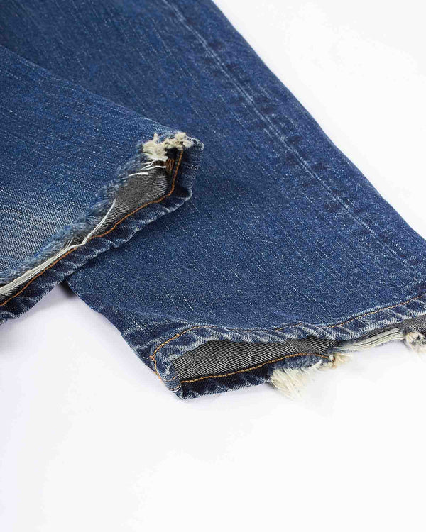Bray Raw Jeans Blå