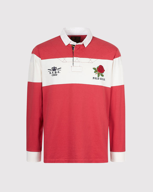 Rugby Rose Polo Rød