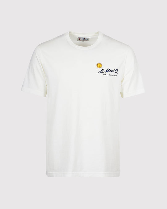 Top Of The World T-Shirt Hvid