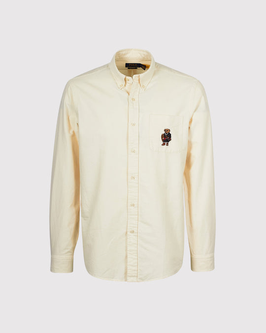 Oxford Bear Skjorte Creme
