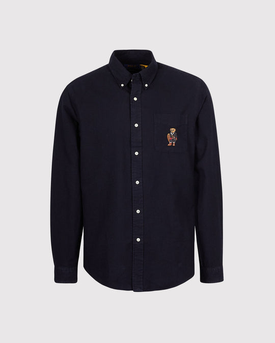Oxford Bear Skjorte Sort