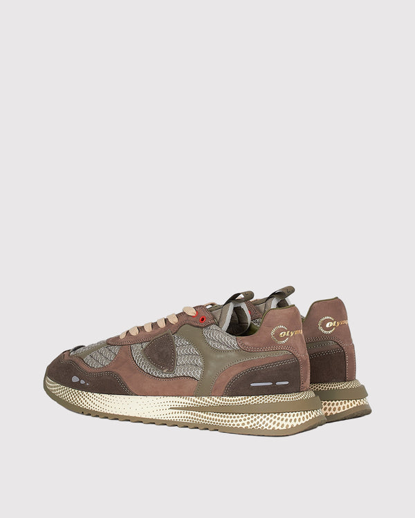 Olympique Sneaker Brun