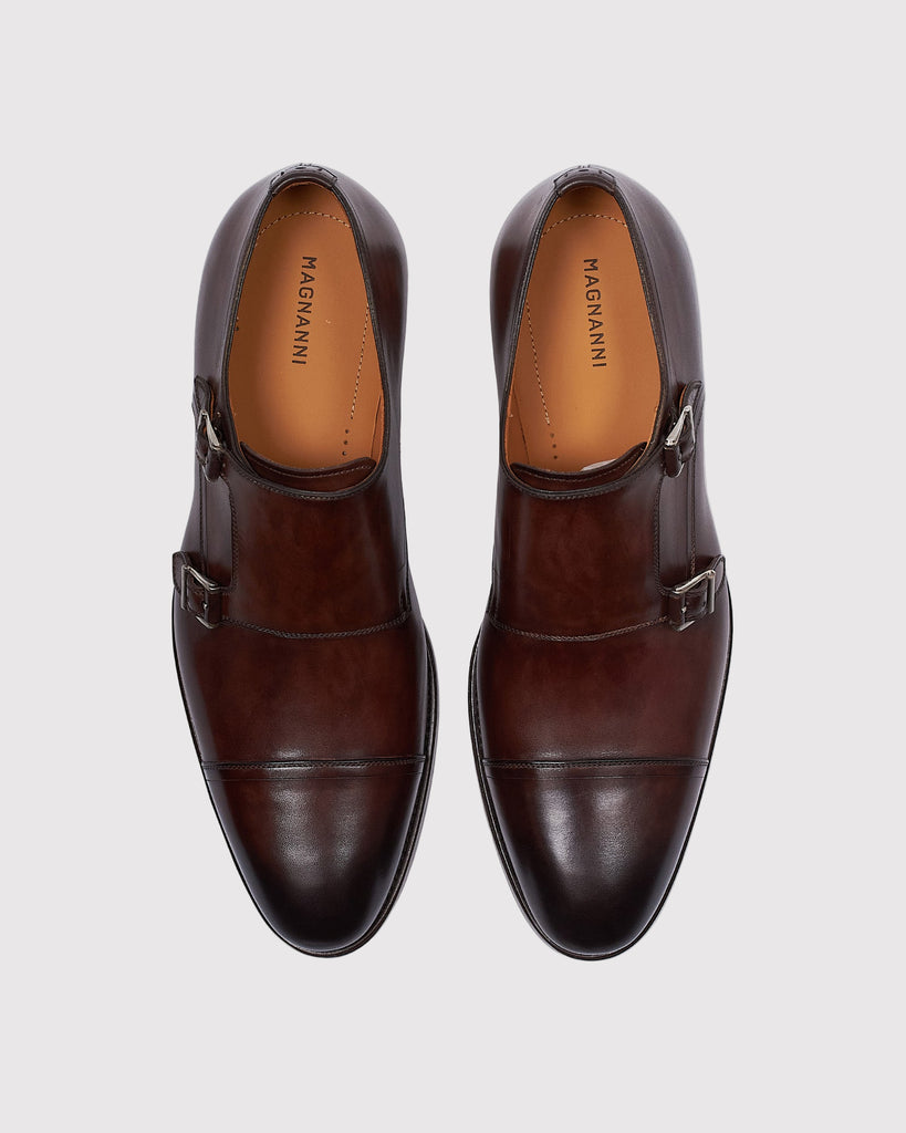Bautisto Monk Strap Brun
