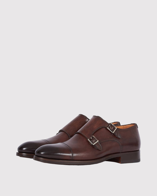 Bautisto Monk Strap Brun