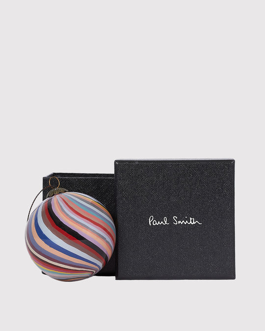 Bauble Painted Glass Multi