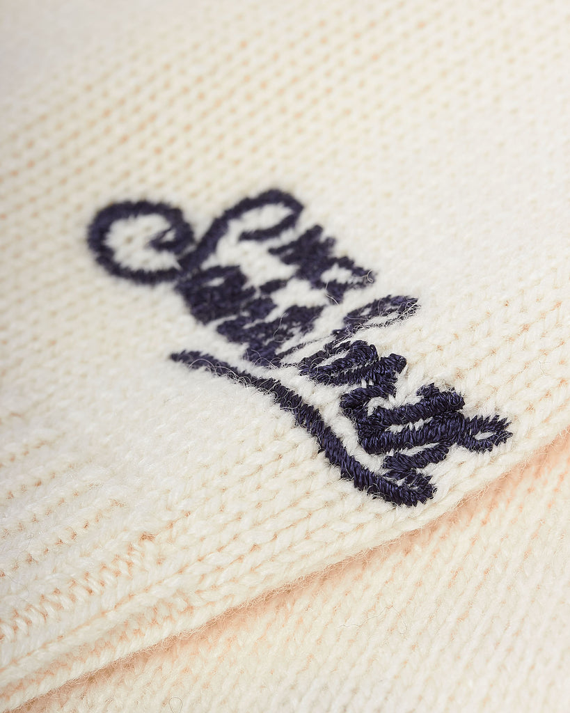 St Moritz Ski Strik Creme