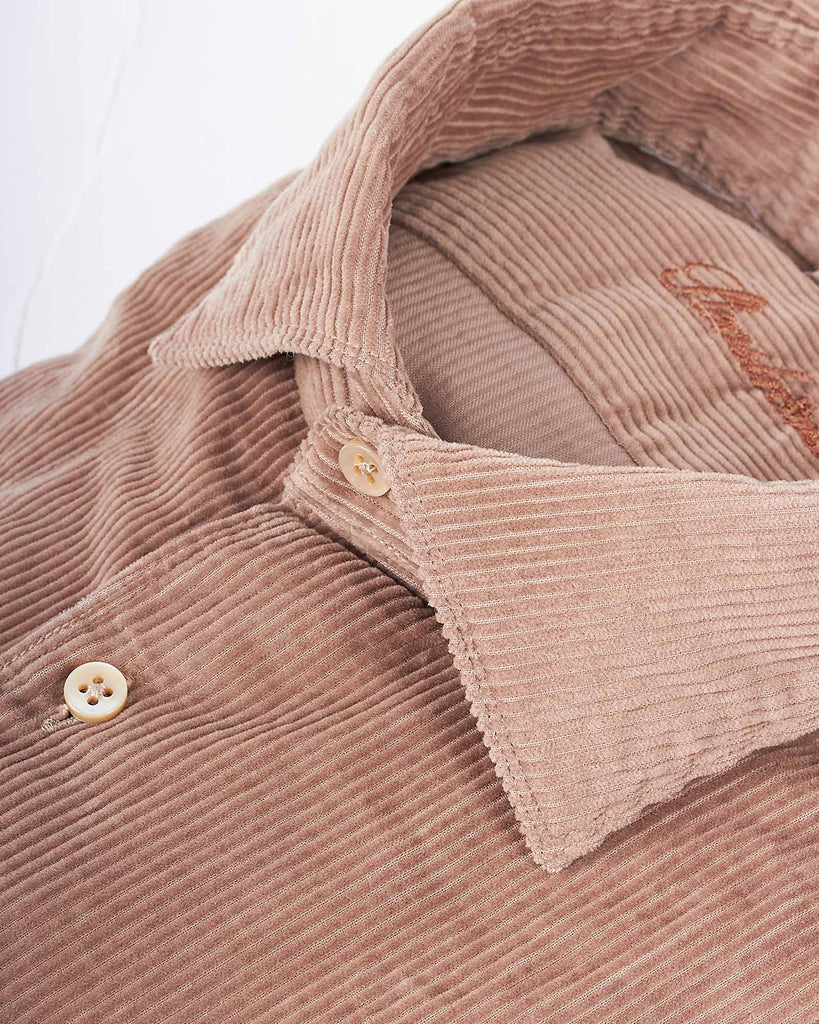 Regular Fit 2 Pocket Fløjl Sand