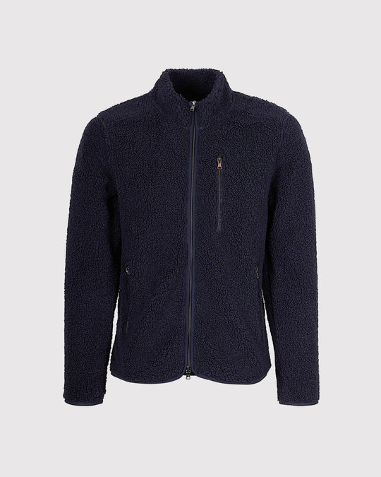 Pile Fleece Jacket Blå