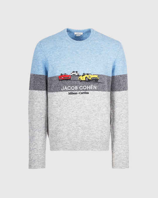 Milano Cortina Strik Grå