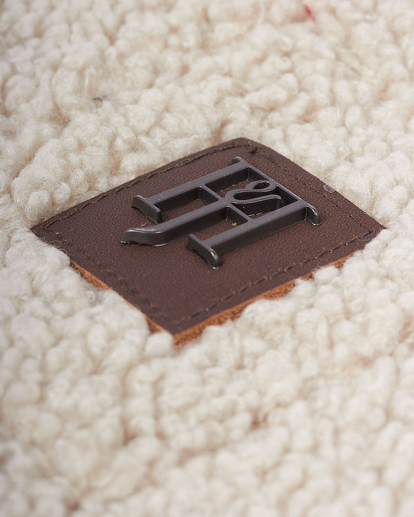 Pile Fleece Vest Sand