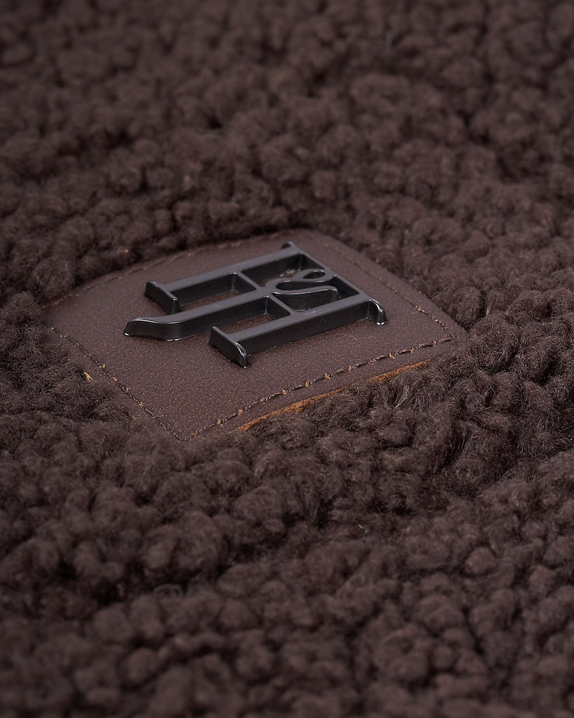 Pile Fleece Vest Brun