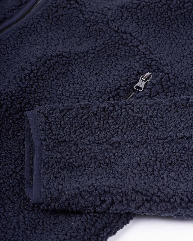 Pile Fleece Jacket Blå