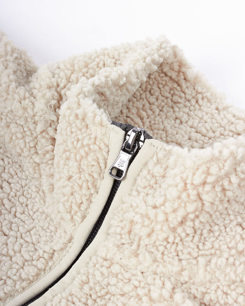 Pile Fleece Jacket Sand