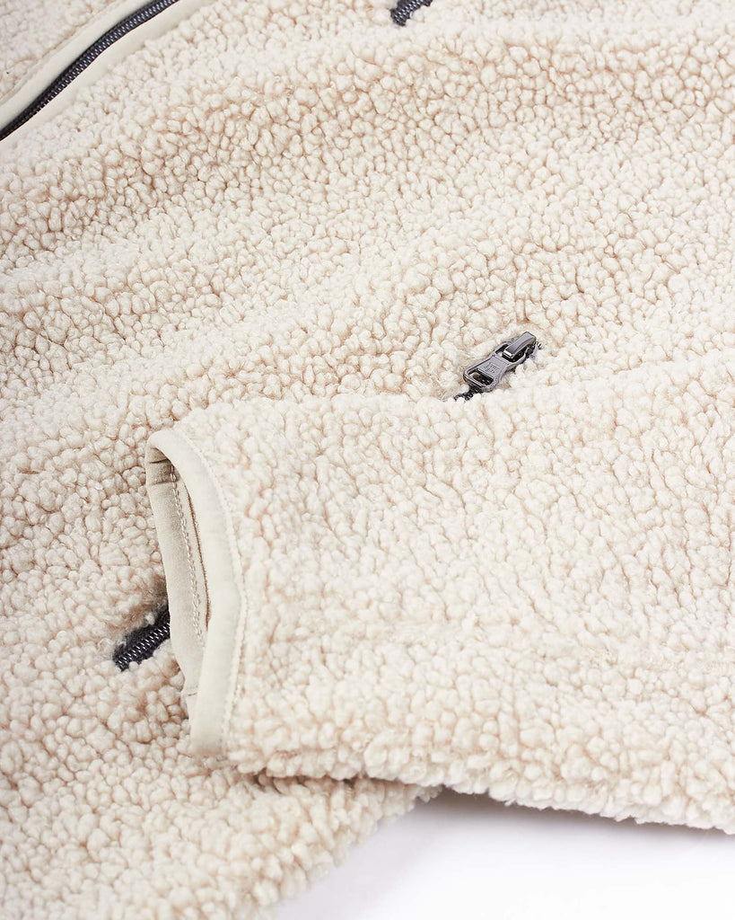 Pile Fleece Jacket Sand
