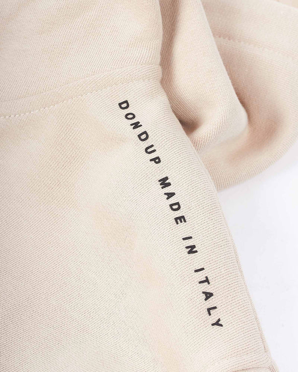 Full Zip Sweat Cardigan Sand