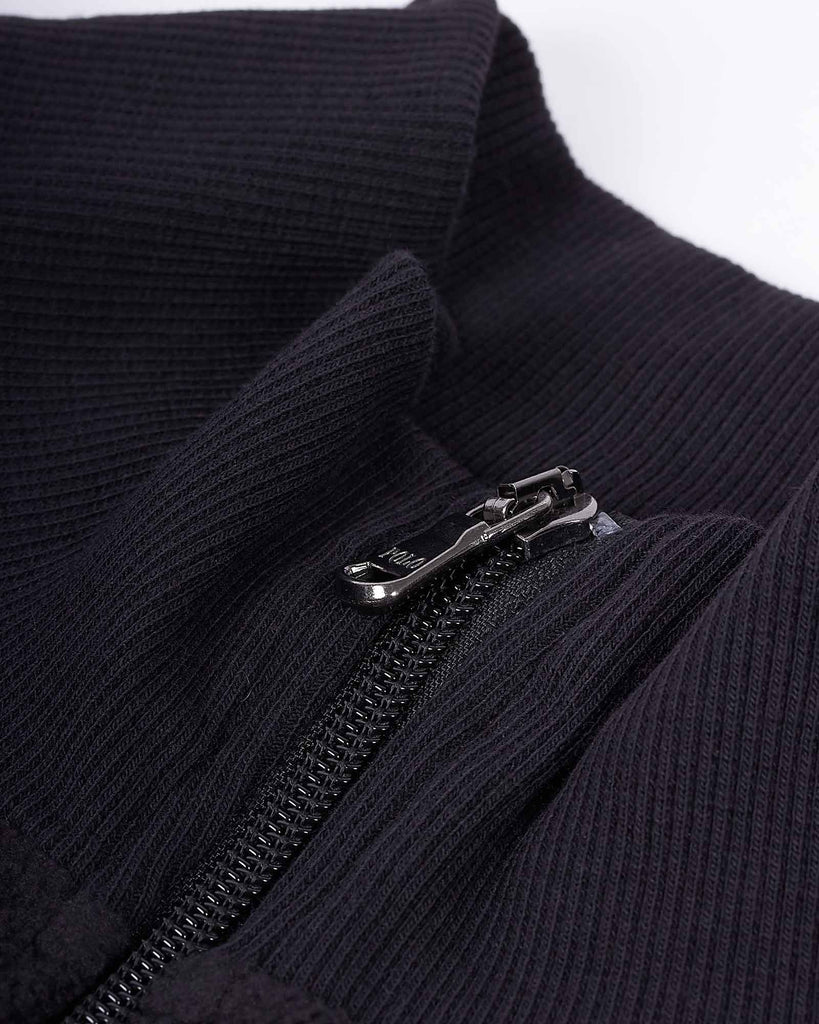 Fleece Zip Cardigan Sort