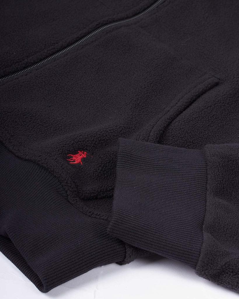 Fleece Zip Cardigan Sort