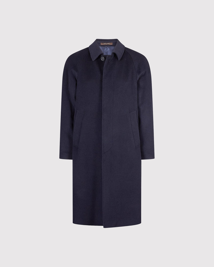 Raglan Coat Blå