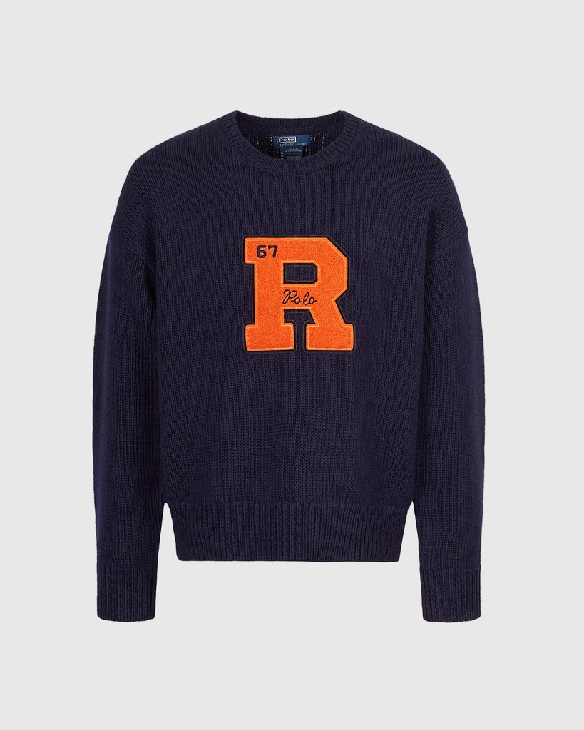 R67 Polo Strik Blå