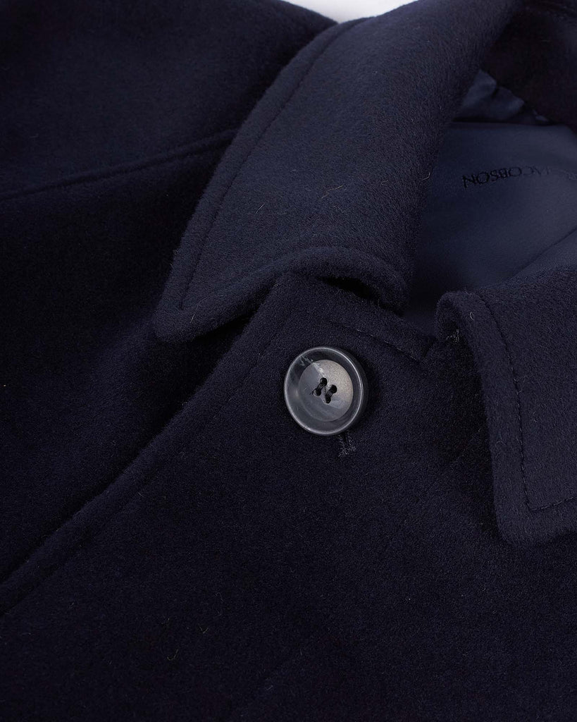 Raglan Coat Blå