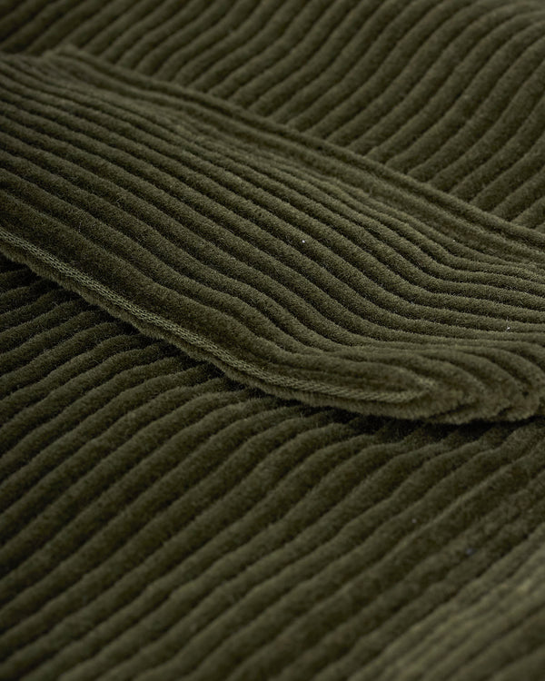 2 Pocket Fløjl Overshirt Grøn