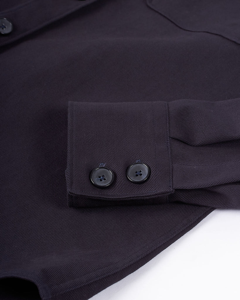 2 Pocket Overshirt Blå