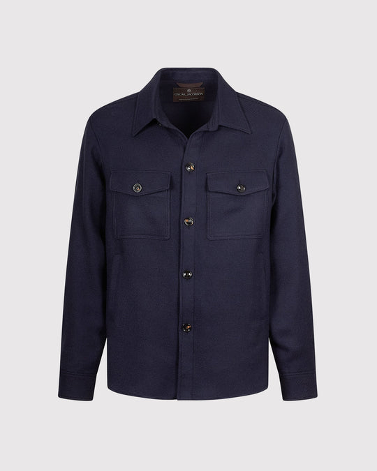 Maverick Overshirt Blå