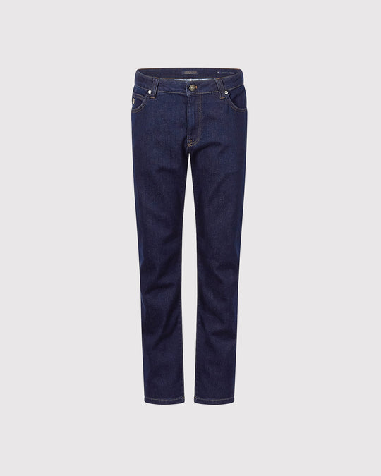 5 Pocket Cape Town Silk Blå