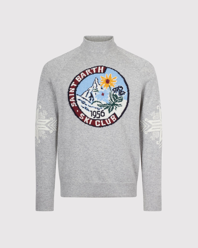 Matterhorn Ski Club Strik Grå