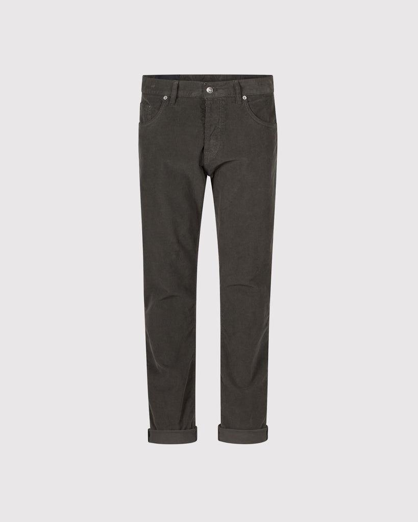 Corduroy Icon 5 Pocket Grøn