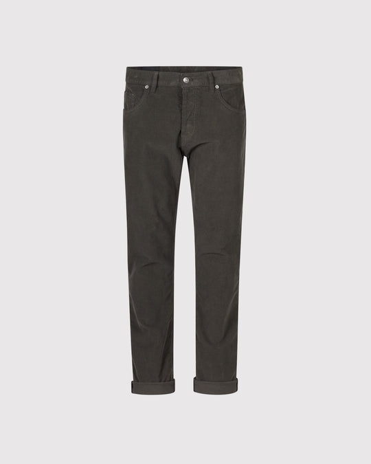 Corduroy Icon 5 Pocket Grøn